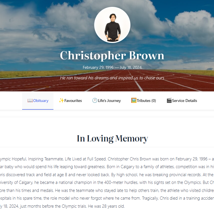 Christopher Brown Memorial