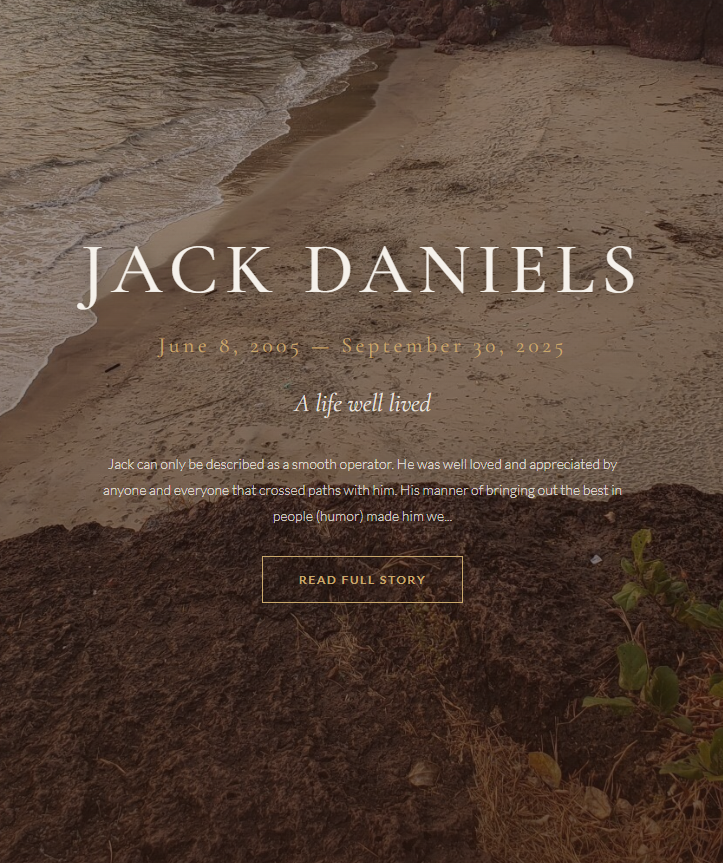 Jack Daniels Memorial